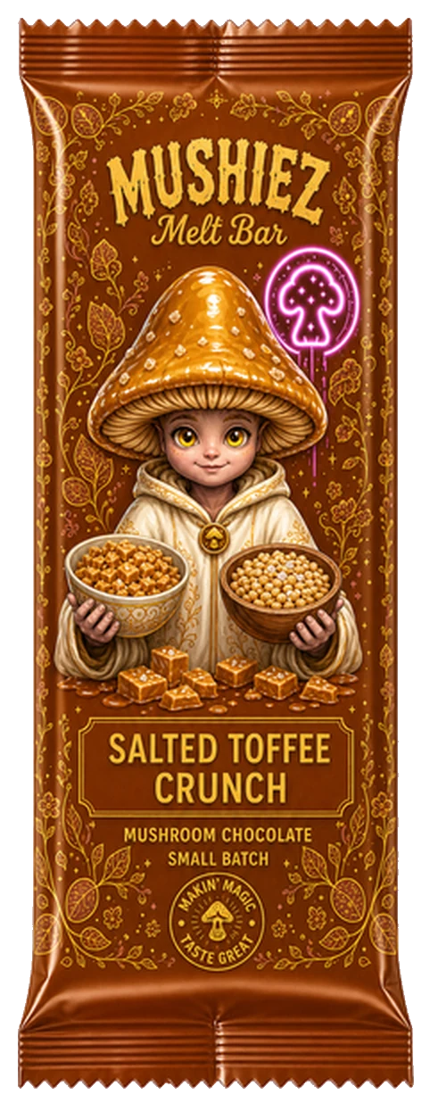 Salted Toffee Crunch Melt Bar